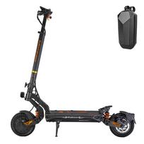 Kukirin G2 Master Off-Road E-Scooter with 2×1000W, 52V 20.8Ah, 60km/h, 28°Climb angle, 10  Dualanti-skid Off-Road Tires, 3-Speed E-Mountain Scooter G2Master+Handlebar Bag (Split Up, 2 parcels) juoda