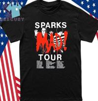 Sparks MAD Tour UK 2025 Gift For Fans T-shirt, size S-4XL S