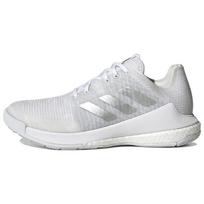Adidas Crazyflight Volleyball Cloud White Silver Metallic Women's Sneakers HR0635 42⅔