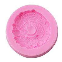 Flexible Chinese Dragon Silicone Mold DIY Craft Molds Silicone Chocolate Moulds DIY Baking Accessories Silicone Material A