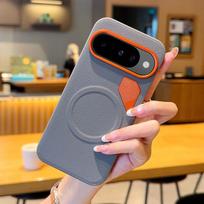 Google Pixel 10 Pro XL Gold Armor Heat Dissipation Magnetic Anti-Drop Phone Case Google Pixel 10 Pro XL