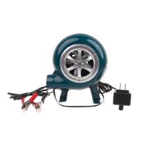 DC12V 30/40/60/80/100W Large Air Flow Blower Fan for Barbecue Picnic Camping gray