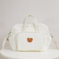 Travel Baby Bag with Multiple Pockets Travel Diaper Tote Purse Adjustable Shoulder Strap for Labor Delivery Hospital