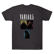 Odetari VARIA 0.5 T-shirts Fashion Vintage Aesthetic T Shirt New Cotton Tees Women Men Short Sleeve Top Summer Clothes XS juoda