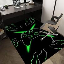 1PC Video Game Controller Extra Large Non Slip Floor carpet, Office, family, bedroom, Studio Large Area Rug Indoor Rugs 60cm by 90cm