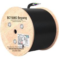 BOYANG GYTS Armored Outdoor Single Mode Fiber Optic Cable 12-Core, 100m