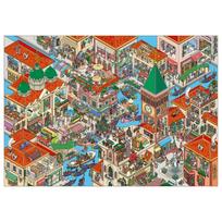 DIY Miniature Landscape Sticker Urban Street Series Miniature Scene Collage 3D Landscape Sticker Style 3