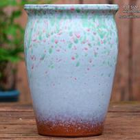 Handmade Retro Ceramic Succulent Planter with Large Caliber Large-Ceramic