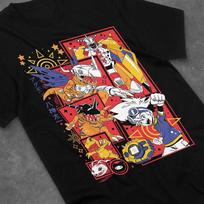 2026 Summer Fashion Angemon Shirt Digimon Anime Patamon Tshirt MagnaAngemon Tee Seraphimon T-Shirt Cotton 4XL
