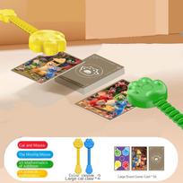 Cats Catch Mice Splendor Duel Board Game Strategy Kids Adults Fun Family Logic Chess Track Tables for and Kid Friendly Entertaining Play Safe