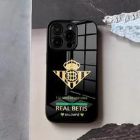 R-Real Luxury B-BetiEs-s Phone Case For IPhone 17 Air 16 E Pro Max 15 14 13 Mini 12 Pro 11 Max Plus Black Glass Cover iPhone 16 Pro Max