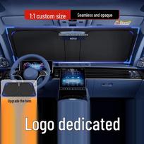 Peugeot automobilio saulės skydelis: Šilumos izoliacijos priekinio stiklo užuolaida 3008/208/408. Peugeot 2008/4008/5008 Exclusive blue