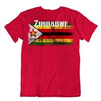 Zimbabwe flag Tshirt T-shirt Tee top city map dignified way care and respect 2XL