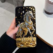 For Samsung A27 A17 A25 A15 A24 A14 A23 A13 A22 A12 A21S A11 Phone Cases Playful Watercolor Cat Patterns Soft Smooth Matte Surface Shell For Daily Use Samsung A27 5G black