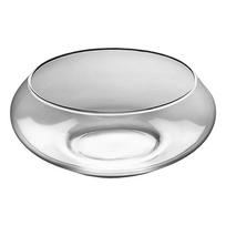 Glass Fish Bowl Hydroponics Bonsai Pot Shallow Round Wide Plants Bowl for Home Fish Indoor Bonsai Flower Succulents Wedding
