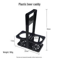 Foldable Beverage Carrier for Beer, Wine, and Milk - Ideal for Bar and KTV Use