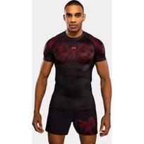 Venum Spectre trumparankoviai marškinėliai (rashguard) - juoda/raudona
