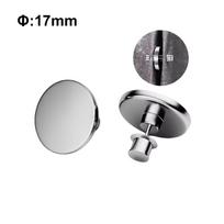 4 poros užuolaidų magnetiniai sagčiai Nuimami užuolaidų tvirtinimo elementai Užsegimai Sagtys Apsauga nuo šviesos reguliavimo Langų tinklelio uždarymo magnetai gray