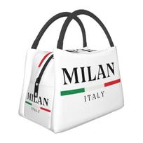 Italia (21) Insulated Lunch Bag for School Bento Storage Food Boxes Portable Container Cooler Thermal Lunch Box Tote One Size