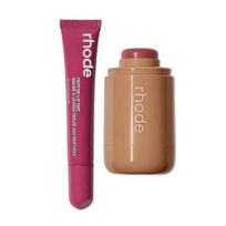 Compatible with the 2025 RHODE Sleep Girl Pocket Blush and Raspberry Jelly Lipstick Set less