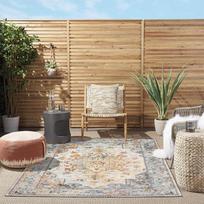 Persian Vintage Area Rug Outdoor Camping Rug Ultra-Thin Non-Slip Large Area Rug For Living Room Bedroom Decorative Rug 80x120cm 31x47inch