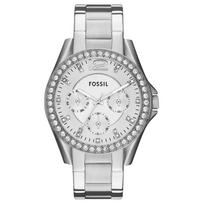 FOSSIL Wrist Watch Quartz Movement Stainless Steel Strap 38mm White Dial Women's Watch 100m Water Resistant ES3202 White Dial