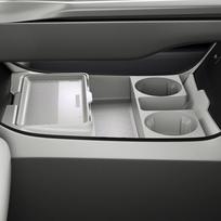 Mazda EZ-60 Center Console Storage Box 2025 Lower Layer Car Interior Accessory. gray
