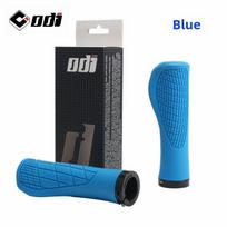 ODI Blue bike grips Rubber ergonomic mtb grips lock on cuffs bike handlebar Cover Shock Absorption anti slip bicycle handle grip