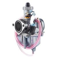 Didelio našumo Mikuni VM22 karbiuratorius PZ26 26mm Karbiuratorius 125 140 150 160cc Purvo duobės dviračiams Keturračiams Motociklo Priedas black