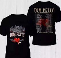 Tom Petty The Heartbreakers 40th Anniversary Tour T-shirt size S-5XL XXL