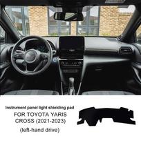 Dashboard Cover Sunshade Protector for Toyota Yaris Cross 2021-2023 Interior Moulding LHD balta