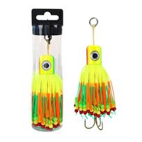 100g/150g/180g Weight Teaser Hooks Rubber Material Artificial Fishing Bait  Boat Fishing 100g-D