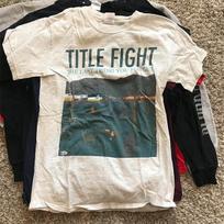Rare Title Fight Cotton Men All Size UR768 S