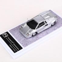 Finclassically 1:64 Countach Lp5000S Alloy Model Car gray