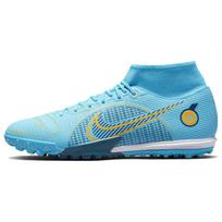 Nike Mercurial Superfly 8 Academy TF Chlorine Blue Men Sneakers Marina Laser-Orange DJ2878-484 38.5