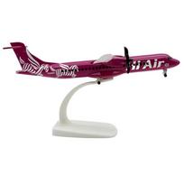 1/400 Toy Planes Metal Scale Aircraft 20cm Korean Hi Air Airways ATR Propellers Airplanes W Wheels Landing Gears Collectible rožinė