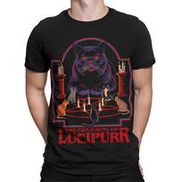 The Conjuring of Lucipurr 70s Dark Humor T Shirt for Cat Lovers #SR#T433 XL