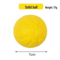 Dog Teething Frisbee Ball - Decompression Pull Ring Toy for Large, Medium, Small Dogs