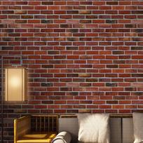 Simulation Brick Stone Rustic Effect Self-adhesive Wall Sticker Home Decor