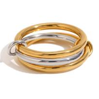 Multiple Layers Strand Loop Indext Finger Rings for Women Lead&nickle Free Stainless Steel Gold Plated Ring 2025 Charm Jewelry 9