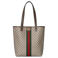 Gucci Ophidia Monogram Coated Fabric Tote Bag Men Tote Bags Beige Brown 834465-FAEOI-9746 Basic Set (Bag+Dust Bag)