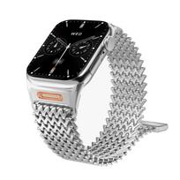 Magnetic Stainless Steel strap for Apple Watch Ultra 3/2 49mm 46 45 44mm42mm Metal Bracelet For iWatch series 11 10 9 8 7 6 5 4 45mm(series 9 8 7)