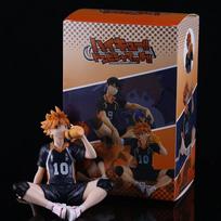 12CM Anime Haikyuu Figūrėlė Shoyo Hinata Modelis Žaislas Kozume Kenma Veiksmo Figūrėlė Makaronų Kamštukas Tobio Kageyama Kolekcinis Žaislas Dėžutėje With box brown
