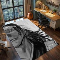Jujutsu Kaisen Anime Rug Carpet Large Area Rug Non Slip Washable Floor Mat Gamer Room Bedroom Home Decor -QJY 60x90cm