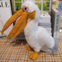 35cm Simulation Animal Pelican Plush Doll Large Mouth Bird Plush Toy Super Gentle Designed For Boys Plus Girls Companionship Present about 35cm