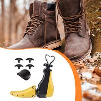Shoe Stretcher Adjustable for Wide Feet Both High and Low Tops Expander geltona