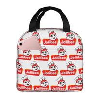 Jollibee Face Insulated Lunch Bag for Women Office Cooler Thermal Food Box Tote Leakproof Lunch Boxes Container One Size