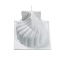 3D Koldūno Silikoninė Forma, Garinamo Koldūno Formos Žvakių Formos Šokoladui, Dervei, Muilui, Baozi Kukulio Duonos Fondanto Formos Rankų Darbui E white