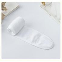 Face Washing Hair Band Beauty Salon Wide Edge Hair Scarf for Women Beauty Makeup Velcro Hair Band balta