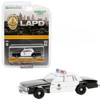 Greenlight Chevrolet Impala 1982 LAPD Police Car Angeles Police Diecast Model 1/64 (Los Department) [Used] juoda